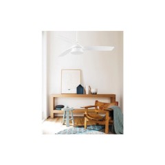 Lucci Air Bronx Ανεμιστήρας Οροφής 132cm με Φως και Τηλεχειριστήριο Λευκός